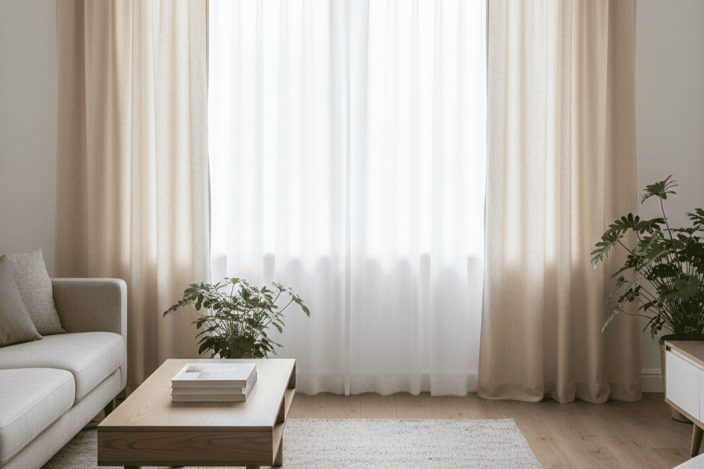 Guía para elegir cortinas y persianas según cada habitación